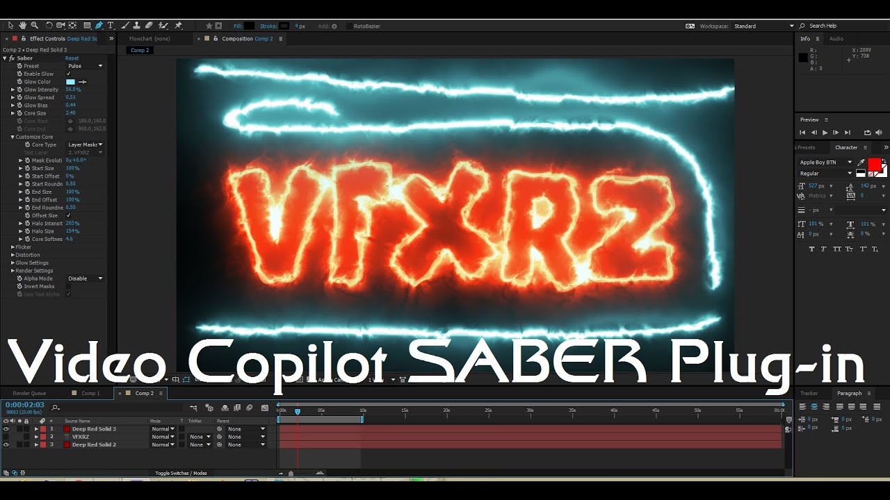 saber plugin after effects cs6 free download